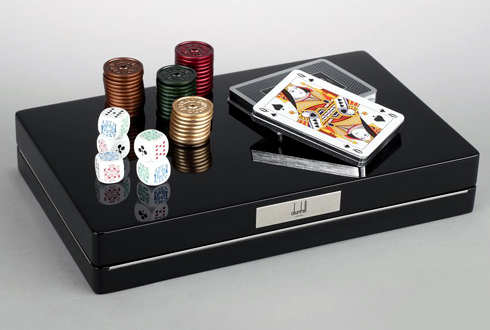 Dunhill?s exceedingly elegant Poker Set